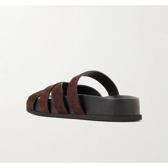 Neous Ibor Suede Slides 39 Chocolate - Picture 3 of 13